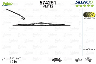 Valeo Silencio Performance Spoiler VM112