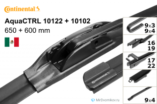 Continental AquaCTRL 10122 + Continental AquaCTRL 10102 Continental AquaCTRL 10122 + Continental AquaCTRL 10102