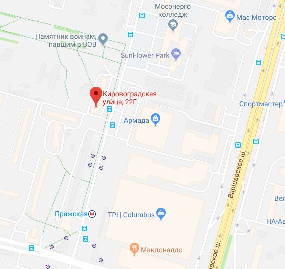 М пражская карта