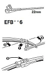 Trico ExactFit Flat  EFB456