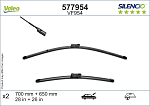 Valeo Silencio Flat VF954