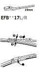 Trico ExactFit Flat  EFB5317L