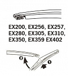 Trico ExactFit Rear EX256