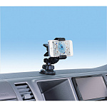 Держатель для телефона Carmate Smartphone Holder, пластиковый, черный