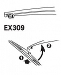 Trico ExactFit Rear EX309