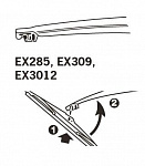 Trico ExactFit Rear EX3012